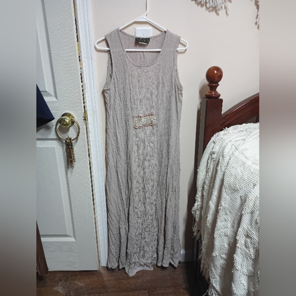 Boho Long Sleeveless Dress